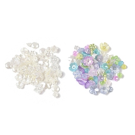 Перламутровые бусины из АБС-пластика, цветок