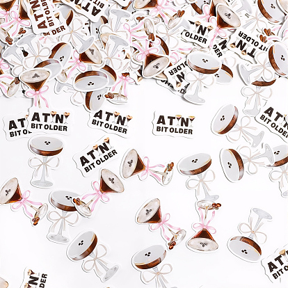 300шт. 2пакеты бумажные конфетти, для праздничных украшений