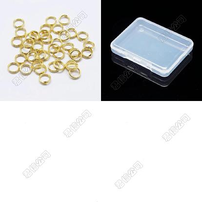 20Pcs 925 Sterling Silver Split Jump Rings, Double Loop Jump Rings, Round Rings