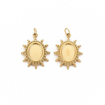 Ионное покрытие (ip) 304 настройки эмали подвески из нержавеющей стали, с прыжковых колец, овальные