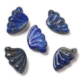 Natural Lapis Lazuli Carved Beads, Wing