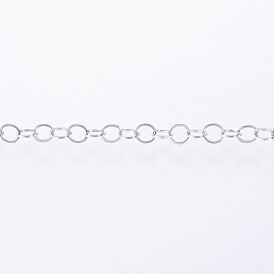 304 из нержавеющей стали цепи Роло, отрыгивающая цепь, пайки, с катушкой, ионное покрытие (ip)