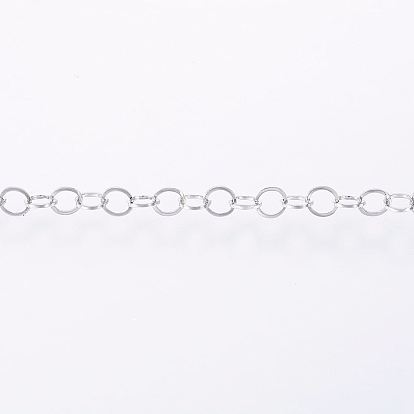 304 из нержавеющей стали цепи Роло, отрыгивающая цепь, пайки, с катушкой, ионное покрытие (ip)