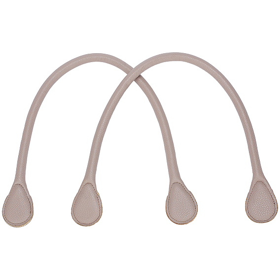 Ручки сумки из искусственной кожи, с пластиковым винтом и гайкой-заклепкой, для аксессуаров для пляжных сумок