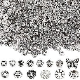 700 шт 14 стили бусины из сплава в тибетском стиле, разнообразные