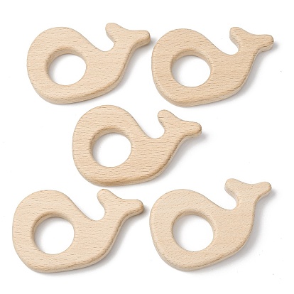 Соединительные кольца из натурального бука, деревянные кольца макраме, кит