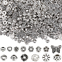 700 шт 14 стили бусины из сплава в тибетском стиле, разнообразные