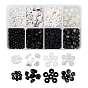 8 Styles Handmade Polymer Clay Beads, Glass Seed Beads, Synthetic Hematite Beads, Synthetic White Howlite Chip Beads