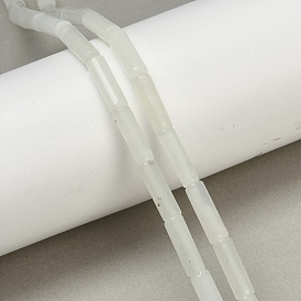 Natural New Jade Beads Strands, Tube
