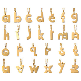 304 подвесные из нержавеющей стали ожерелья, буквы