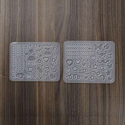 DIY силиконовые формы кулон, формы для литья смолы, для уф-смолы, изготовление изделий из эпоксидной смолы