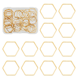 50 шт. 201 соединительные кольца из нержавеющей стали, шестиугольник