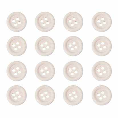 4-Hole Buttons, Wooden Buttons
