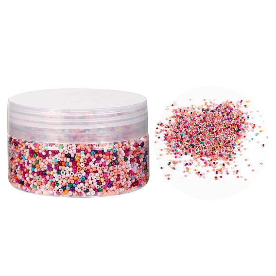 Glass Seed Beads, Mixed Style, Round Hole, Round