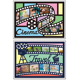 Трафареты для резки углеродистой стали на тему фильма, для diy scrapbooking, Фотоальбом, декоративная бумага для тиснения