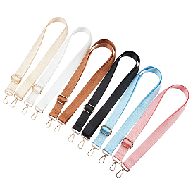 Bretelles réglables en polyester, avec fermoirs pivotants en zinc, pour accessoires de remplacement de sangles de sac, or et de lumière