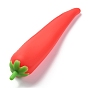 Silicone Imitation Vegetable  Shape Pen Bag, Stationery Storage Boxes for Pens, Pencils, Chili