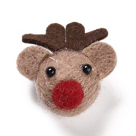 Wool Felt Display Decorations, Christmas Reindeer/Stag