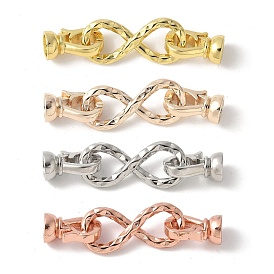 Латунь раз по сравнению с застежками, без свинца и без кадмия, долговечный, стойки покрытие, бесконечность