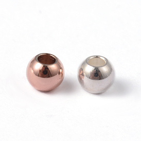 Revestimiento iónico rondelle (ip) 304 perlas de acero inoxidable
