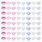 160Pcs 8 Colors Electroplate Glass Beads, Trumpet Flower