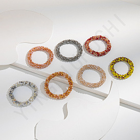 Colorful Crystal Bracelet - Fashionable Travel Souvenir European and American Bracelet