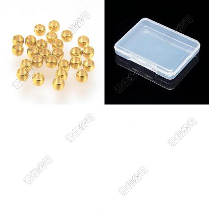 400Pcs 304 Stainless Steel Spacer Beads, Rondelle