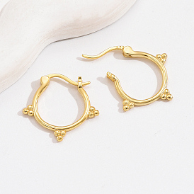 925 Sterling Silver Hoop Earrings