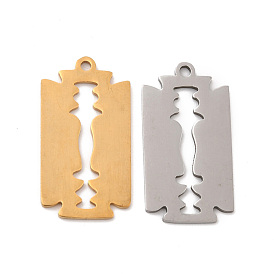 201 подвески из нержавеющей стали, форма лезвия бритвы