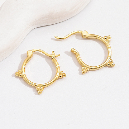 925 Sterling Silver Hoop Earrings
