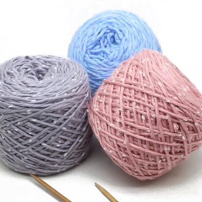 Полиэфирная пряжа, твидовая пряжа, для вязания крючком принадлежности