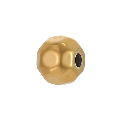 304 из нержавеющей стали бусы, круглые, долговечный, ионное покрытие (ip)