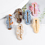 Cloud Shape Cellulose Acetate Alligator Hair Clips, Hair Accessories for Women and Girls