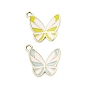 Подвески из эмали и сплава, бабочки прелести
