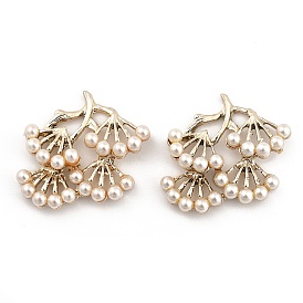 Подвески из цинкового сплава, с пластиковой бисера, филиал