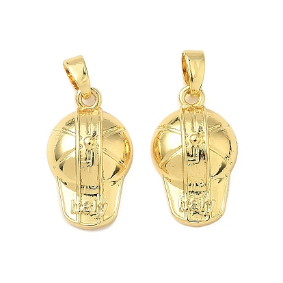 Латунные подвески, без кадмия и без свинца, шляпа