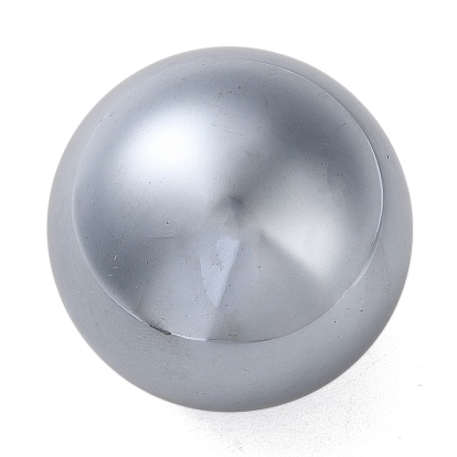 Синтетические бусины из терагерцового камня, без отверстия , круглые