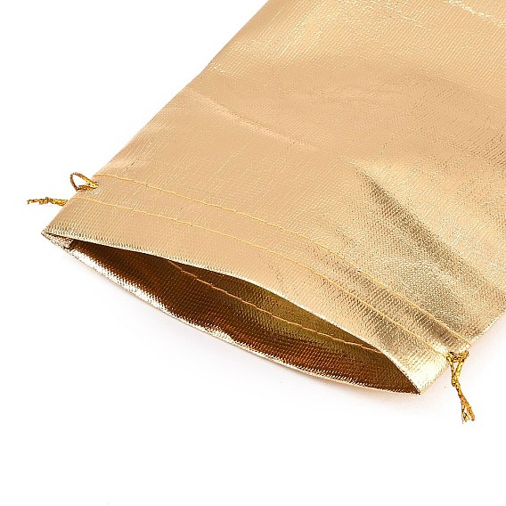 Прямоугольные тканевые сумки для хранения ювелирных изделий, пакеты на шнурке, упаковочные пакеты