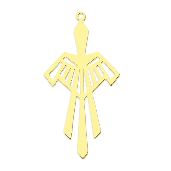 201 Stainless Steel Pendants, Laser Cut, Sword
