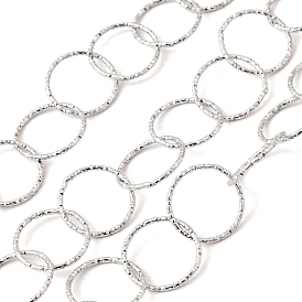 304 Цепи из текстурированной нержавеющей стали с кольцами, пайки, с катушкой