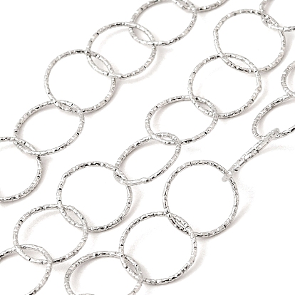 304 Цепи из текстурированной нержавеющей стали с кольцами, пайки, с катушкой