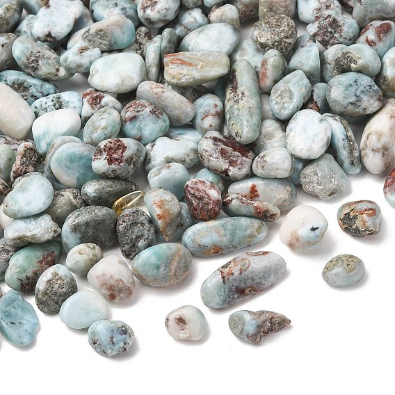 Природные Larimar бусы, самородки, нет отверстий / незавершенного