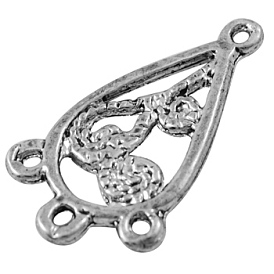 Alloy Links, Chandelier Components, Lead Free and Cadmium Free, Drop