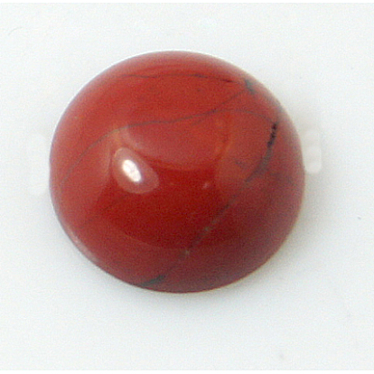 Природного красной яшмы кабошон, полукруглые / купольные, огнеупорный кирпич