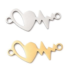 201 подвески в форме сердца из нержавеющей стали