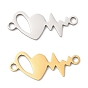 201 подвески в форме сердца из нержавеющей стали