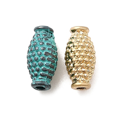 Сплавочные овальные бусины тибетского стиля , без кадмия, без никеля и без свинца, долговечный