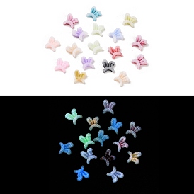 Luminous Resin Decoden Cabochons, Glow in the Dark, Rabbit Ear