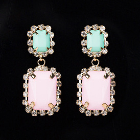 Sparkling Crystal Earrings - Unique and Fashionable Ear Studs & Drops (E031)