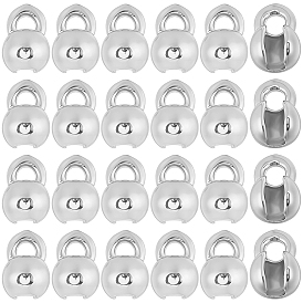 28 шт. латунные обжимные бусины